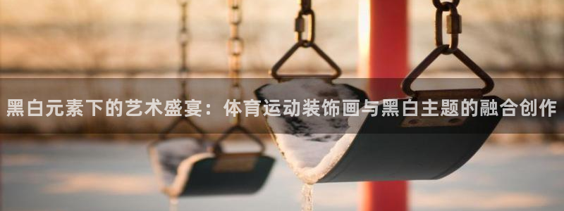 球客岛：黑白元素下的艺术盛宴：体育运动装饰画与黑白主题的融合创作